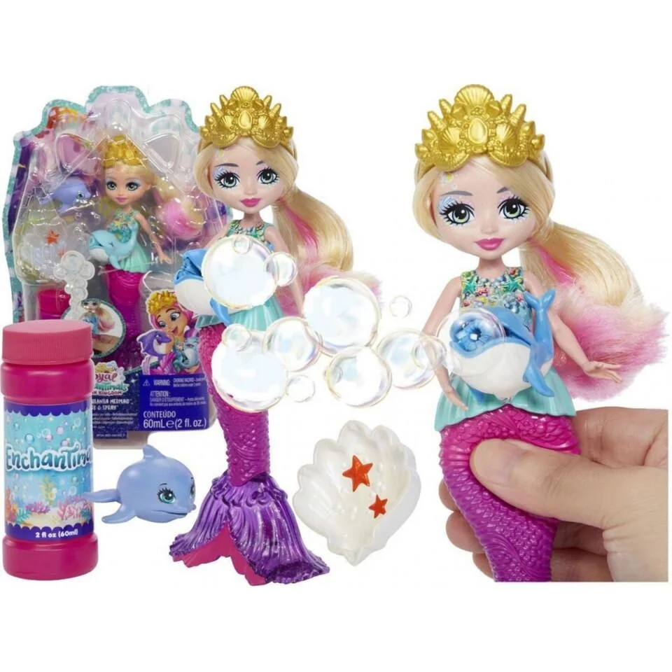 Mattel Enchantimals s bublifukom Morské kráľovstvo