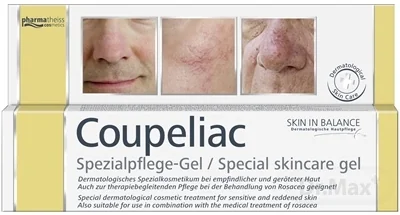 COUPELIAC SKIN IN BALANCE - Špeciálny gél proti začervenaniu