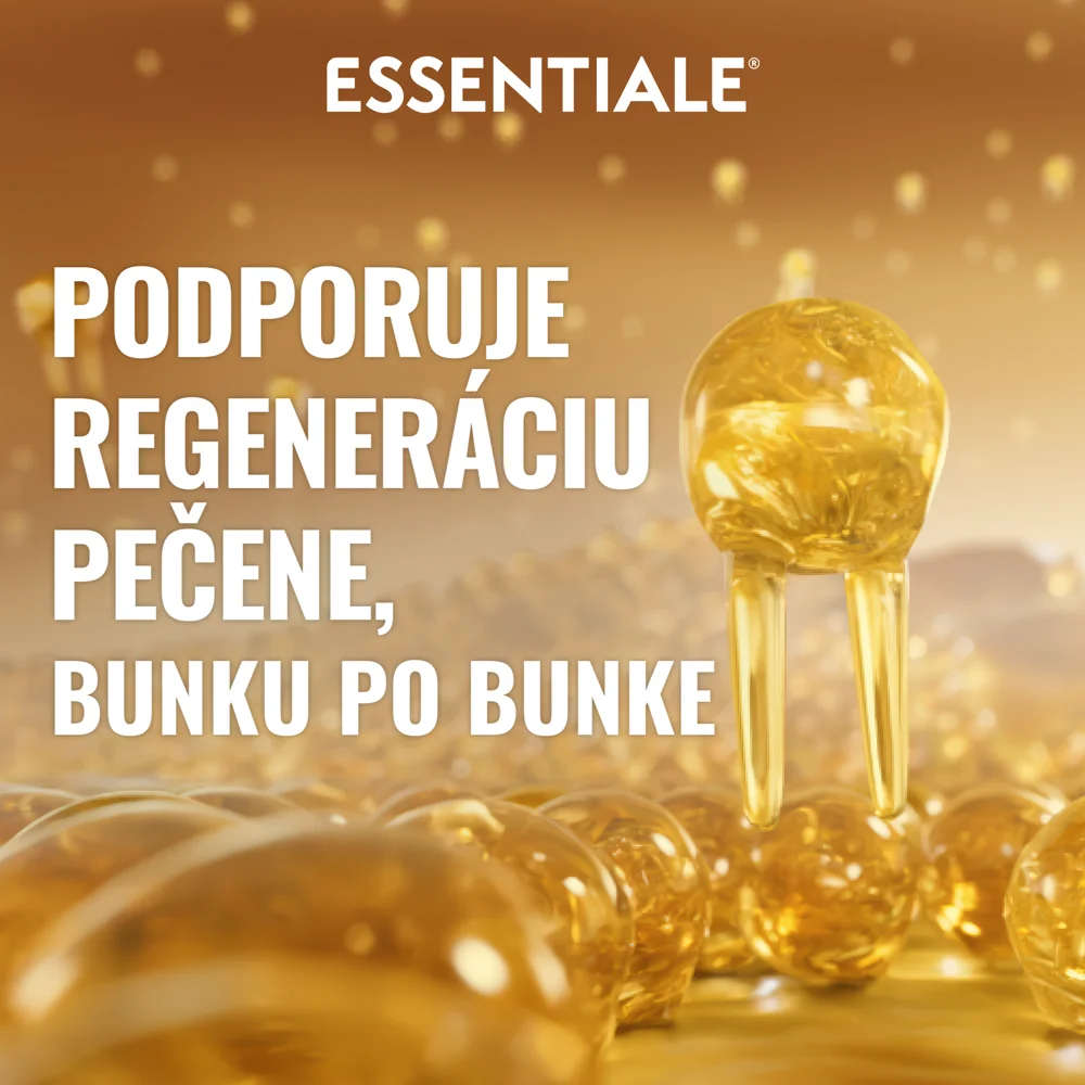 Essentiale forte 600 mg 30 kapsúl 1×30 cps, liečba chorôb pečene