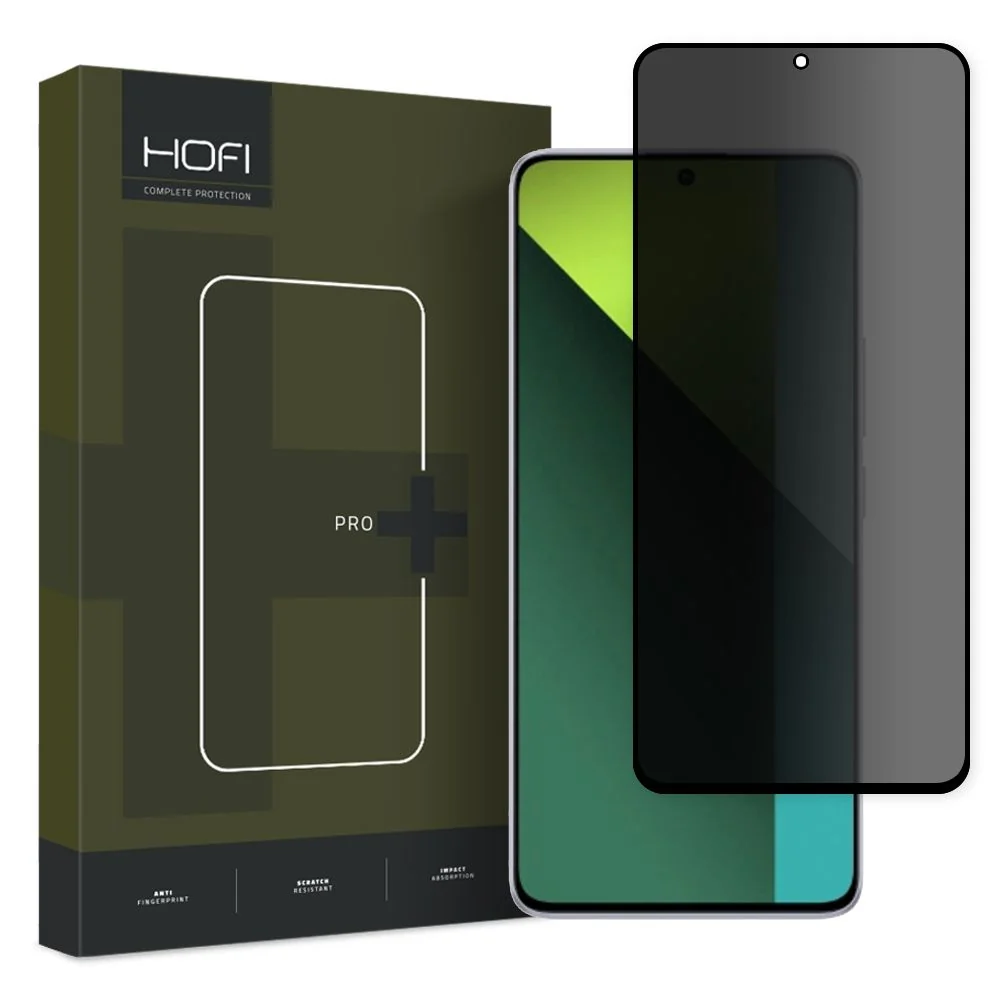 HOFI Anti Spy ochranné sklo na Xiaomi Redmi Note 13 5G / 13 Pro 4G 5G 