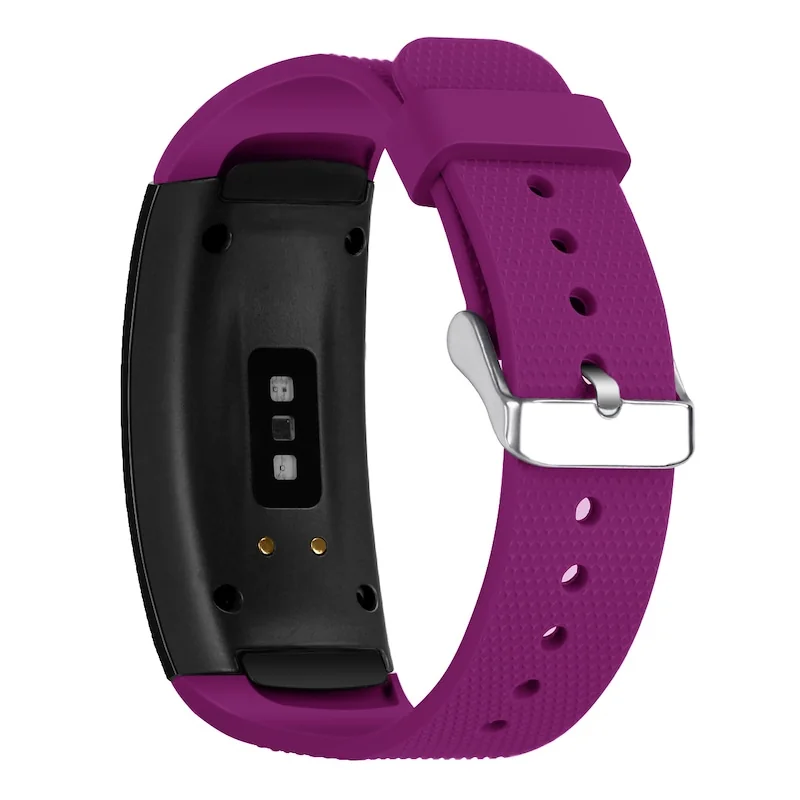 BStrap Silicone Land remienok na Samsung Gear Fit 2 dark purple