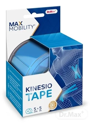 Dr. Max Kinesio Tape modrá