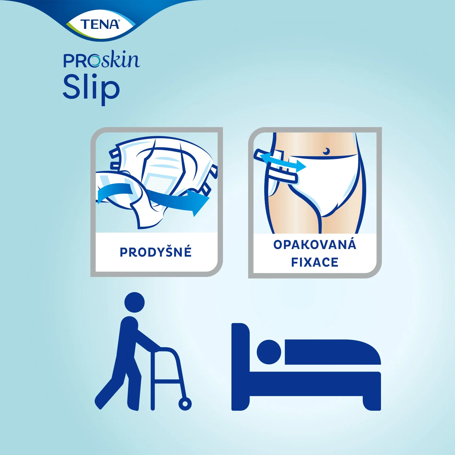 TENA SLIP PLUS XL 30KS 1×30 ks, plienkové nohavičky