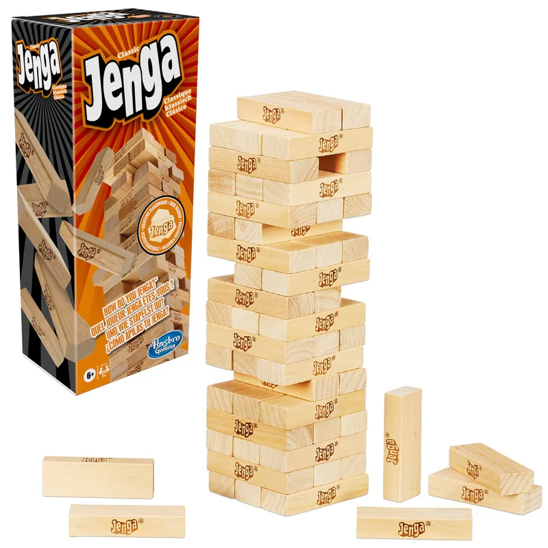 HASBRO - JENGA spoločenská hra