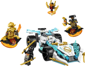 LEGO® NINJAGO® 71791 Zaneovo dračie Spinjitzu závodné auto 1×1 ks, lego stavebnica