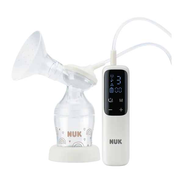 NUK Soft & Easy elektrická prsná pumpa 1×1 ks, elektrická odsávačka mlieka