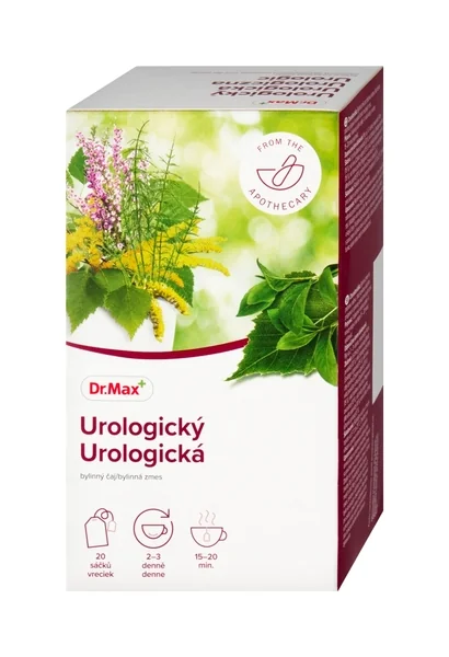 Dr. Max Urologická bylinná zmes 20×1,5 g, čaj v záparových vreckách