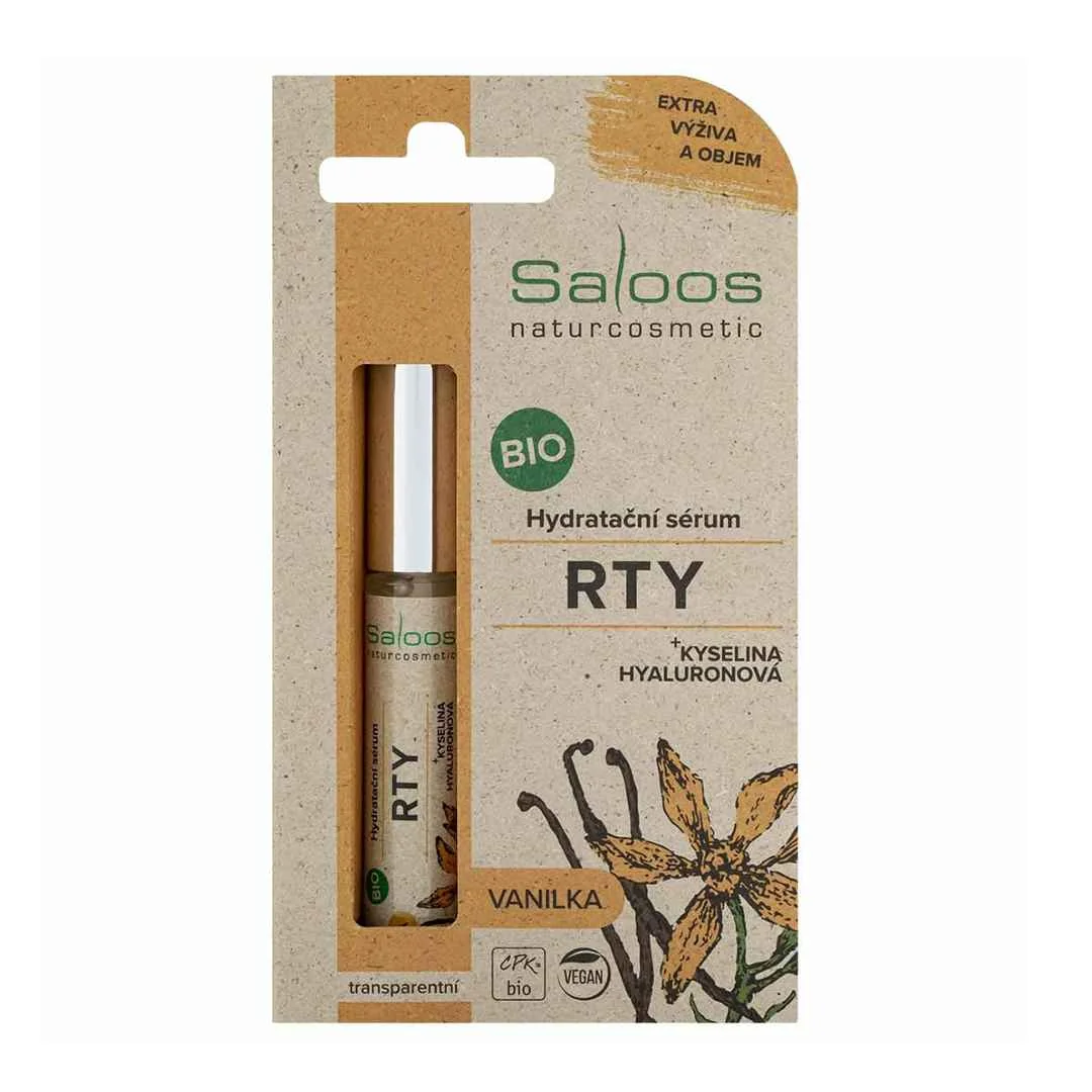 SALOOS Bio hydratačné sérum na pery-VANILKA 1×7 ml