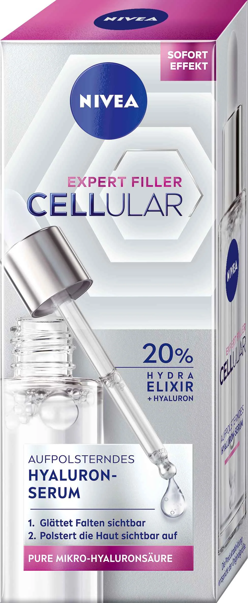 Nivea Vypĺňajúce sérum Cellular Expert Filler 30ml 1×30 ml, pleťové sérum