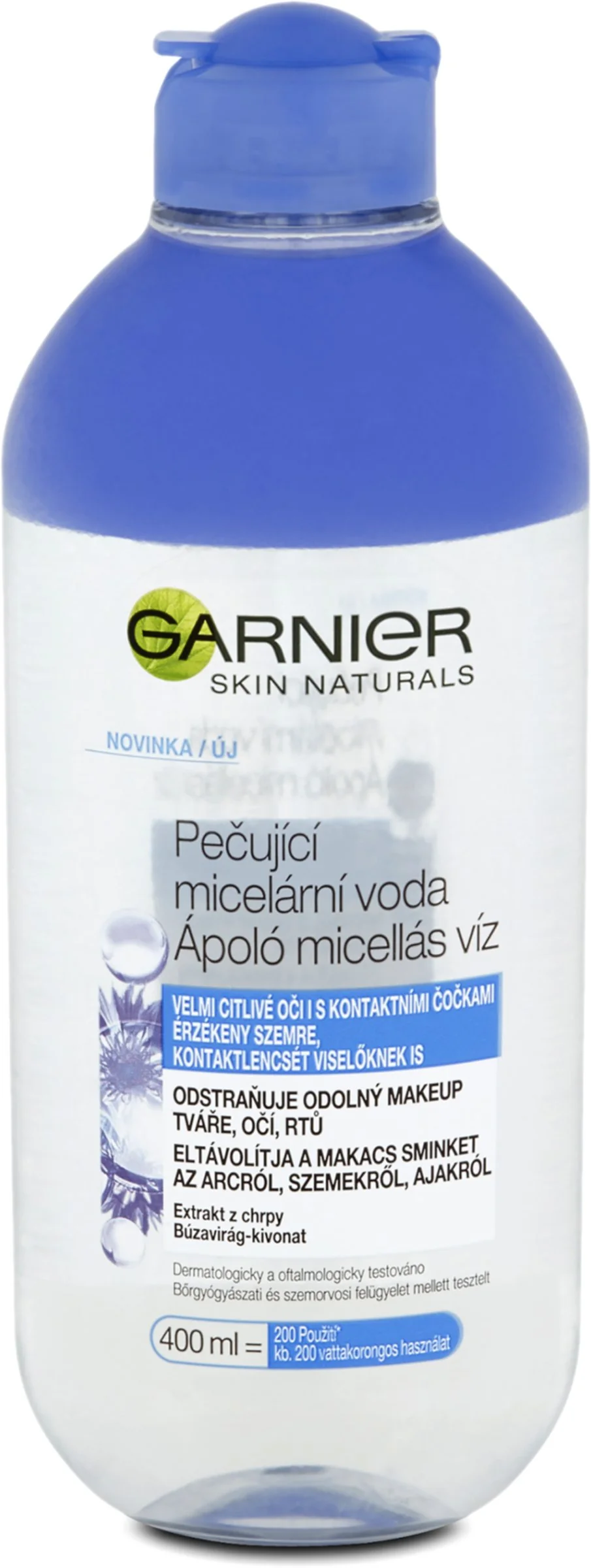 Garnier Ošetrujúca micelárna voda pre veľmi citlivé oči aj s kontaktnými šošovkami