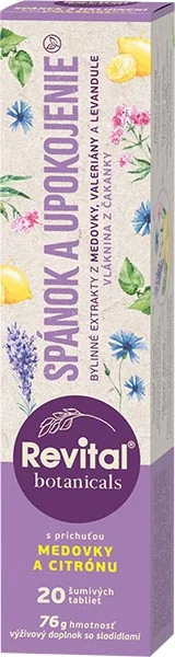 Revital botanicals Spánok a upokojenie