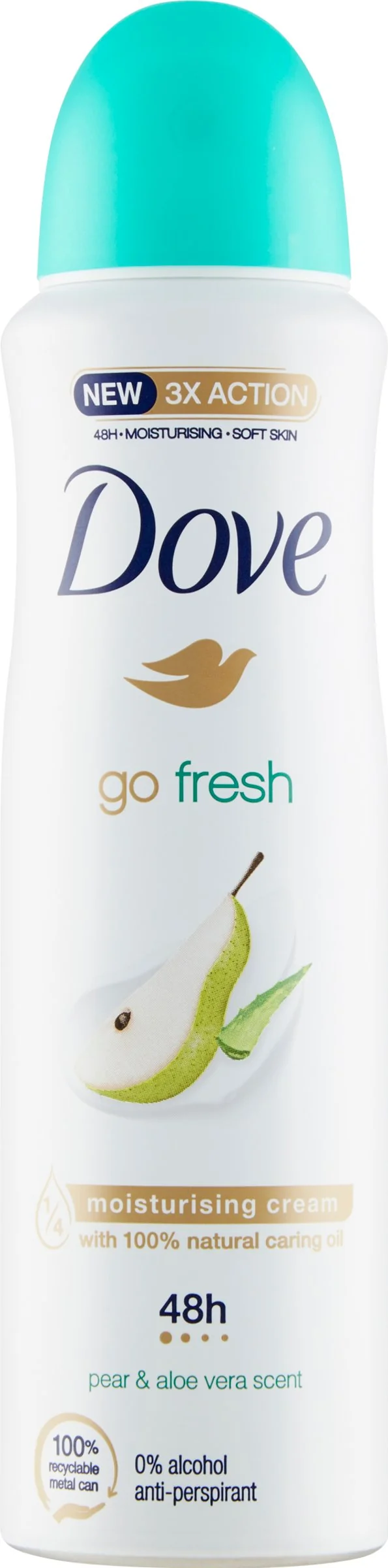 Dove spray Pear and Aloe vera