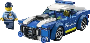 LEGO® City 60312 Policajné auto 1×1 ks, lego stavebnica