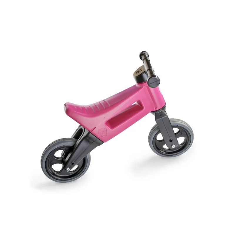 Teddies Odrážadlo FUNNY WHEELS Rider Šport ružové 2v1, výška sedla 28 / 30cm nosnosť 25kg 18m + v krabici 