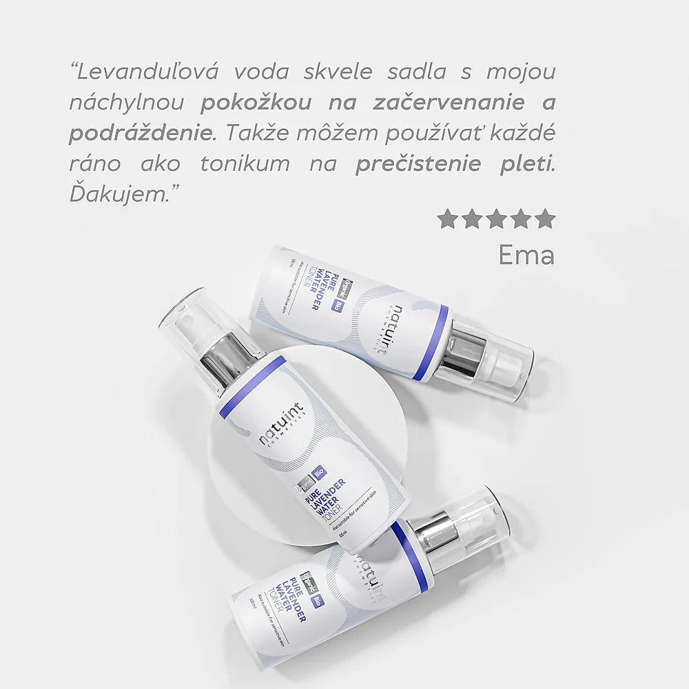 Natuint cosmetics - BIO Levanduľová voda 50 ml Organic