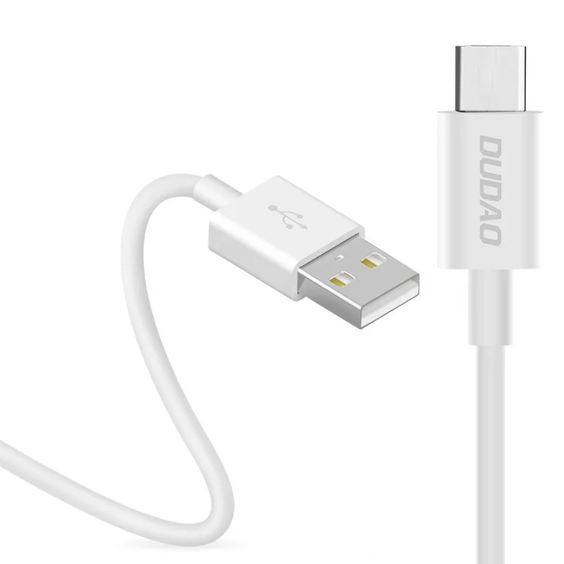 Dudao L1T kábel USB / USB Type C 3A 1m, biely