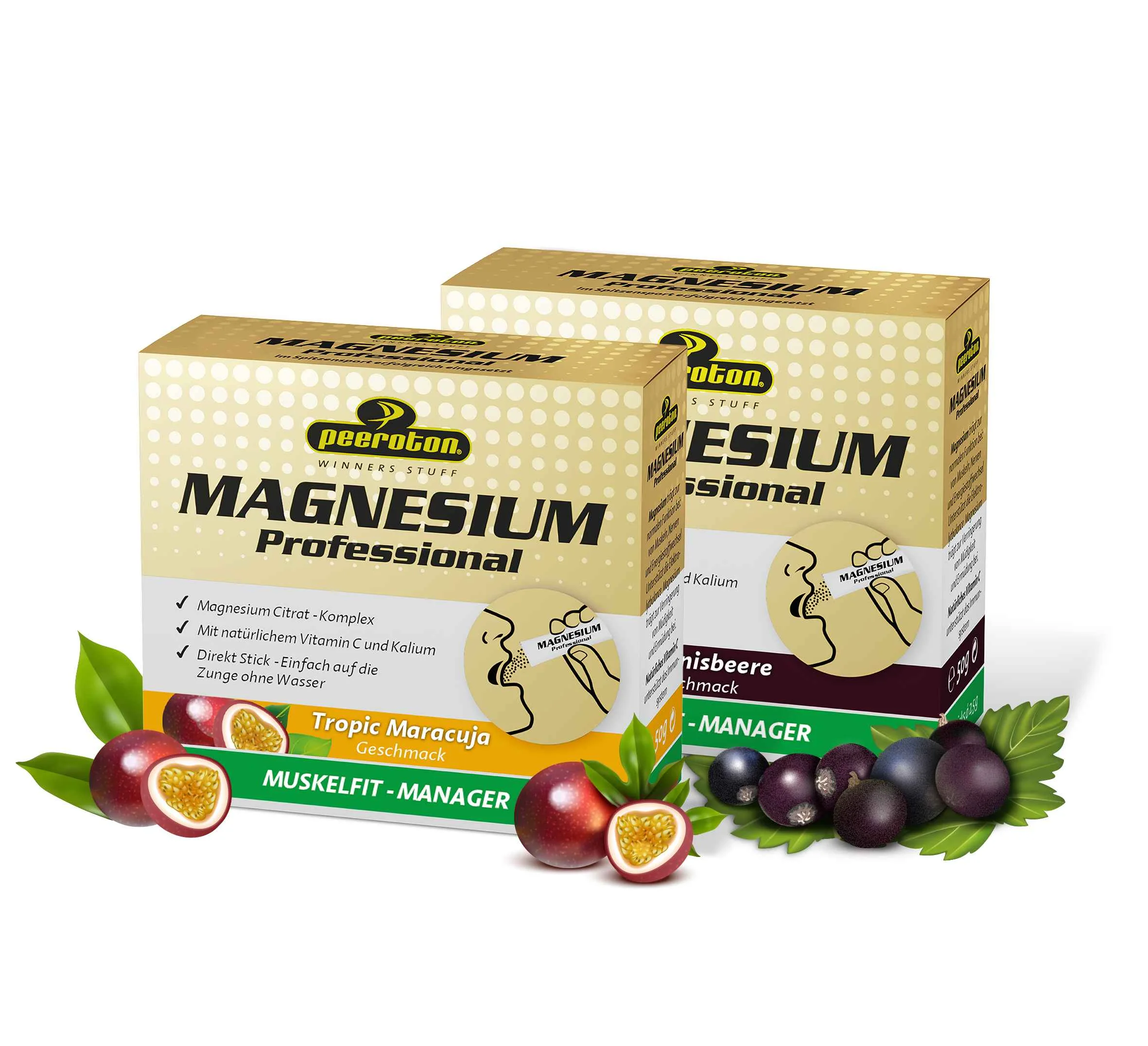 Peeroton MAGNESIUM Professional 20x2.5g tropic 20×2,5 g