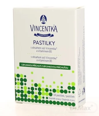 VINCENTKA PASTILKY BYLINNÉ