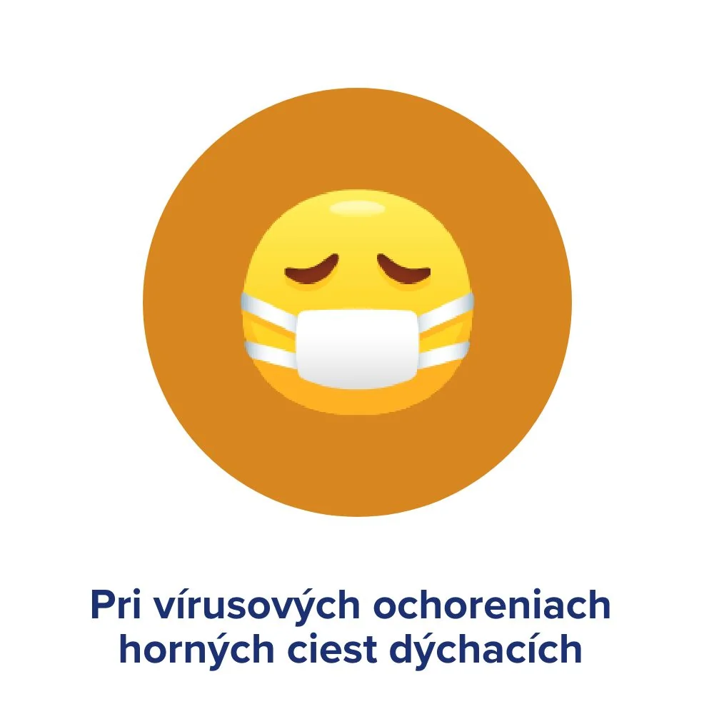 Pri vírusových ochoreniach horných ciest dýchacích