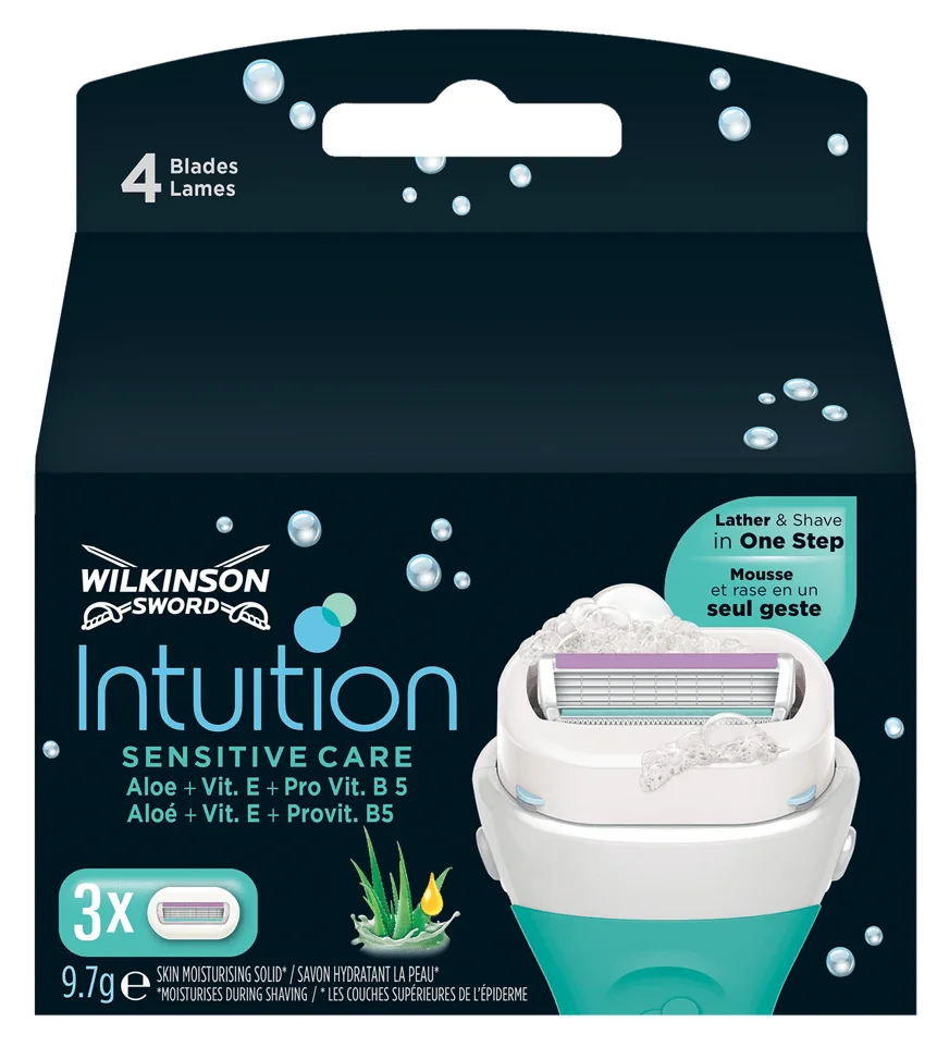 Wilkinson Intuition Naturals náhradné hlavice 3ks