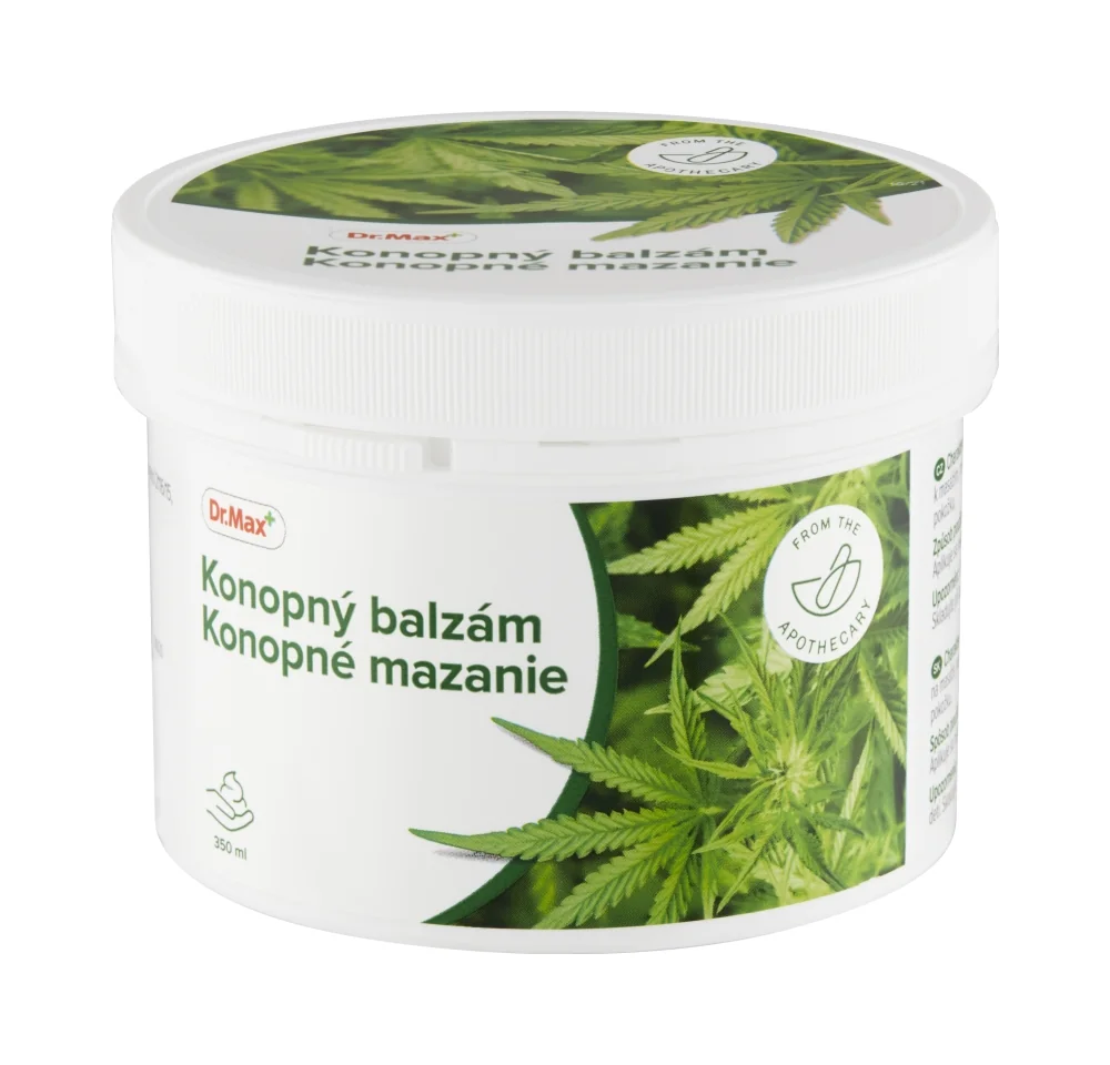 Dr. Max Konopné mazanie 1×350 ml, konopný olej