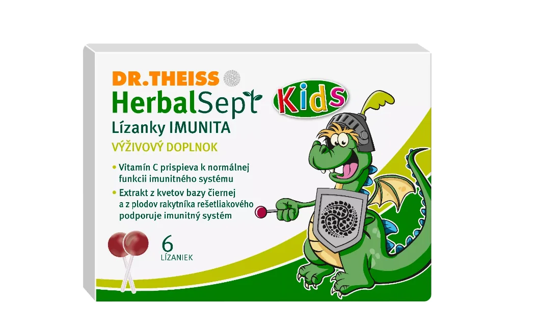 HERBALSEPT KIDS lízanky IMUNITA