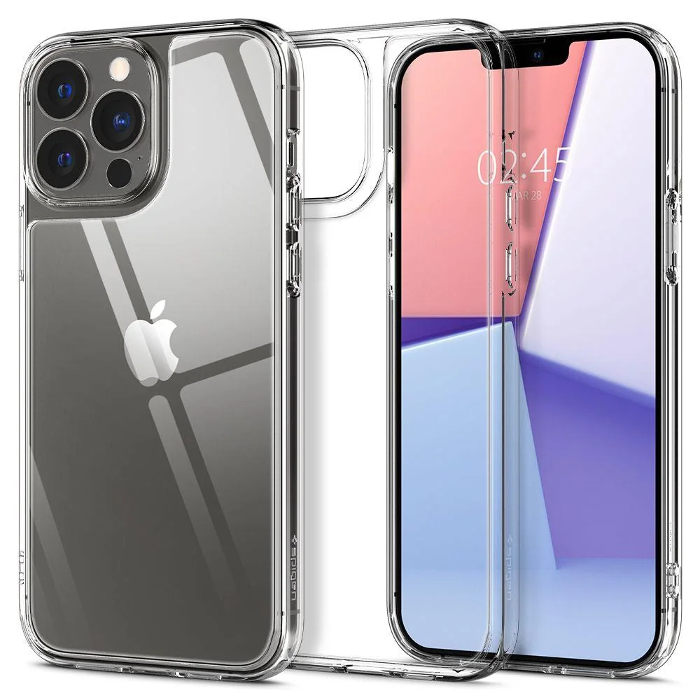 Spigen Quartz Hybrid silikónový kryt na iPhone 13 Pro, priesvitný 