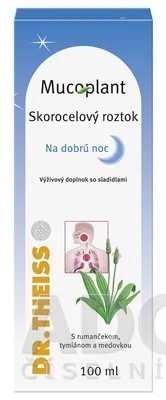 Mucoplant Skorocelový sirup Na dobrú noc