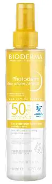 BIODERMA Photoderm Opaľovacia voda SPF 50 ultra-ľahká antioxidačná slnečná ochrana 1×200 ml, opaľovacia voda