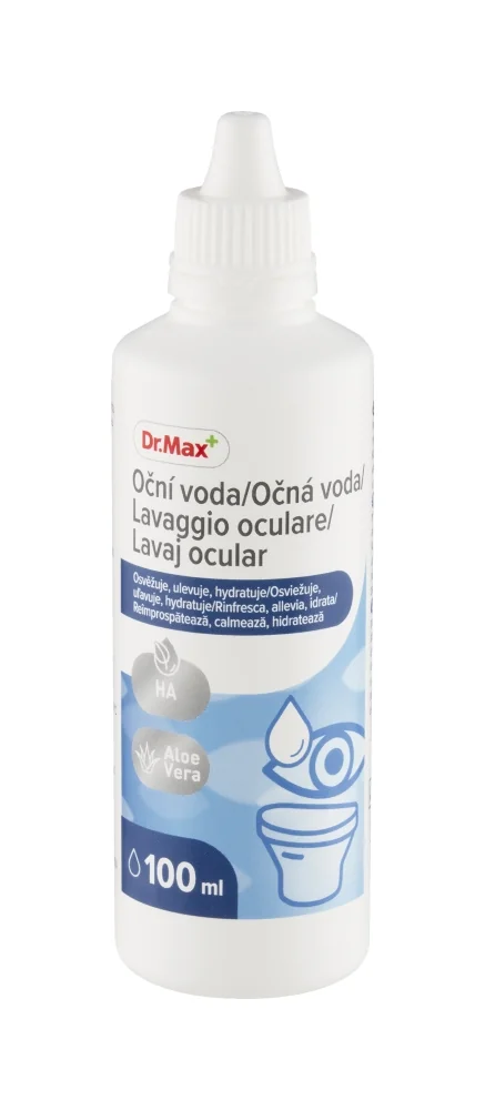 Dr. Max Očná voda 1×100 ml, hygiena a hydratácia očí