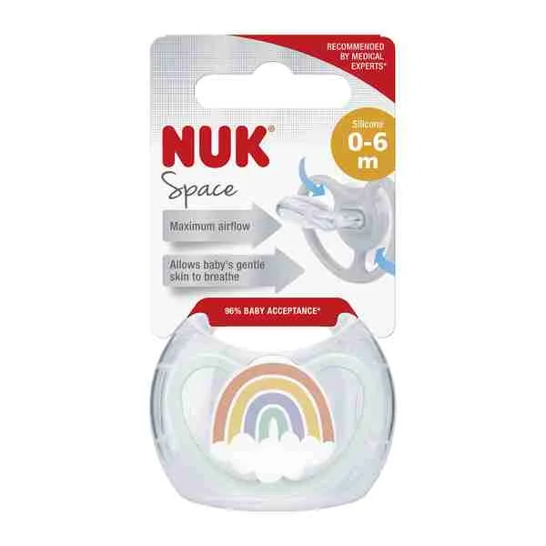 NUK Cumlík Space 0-6m BOX 1×1 ks, cumlík