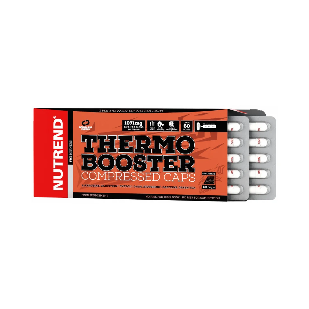 Nutrend Thermobooster Compressed Caps 60 kapsúl