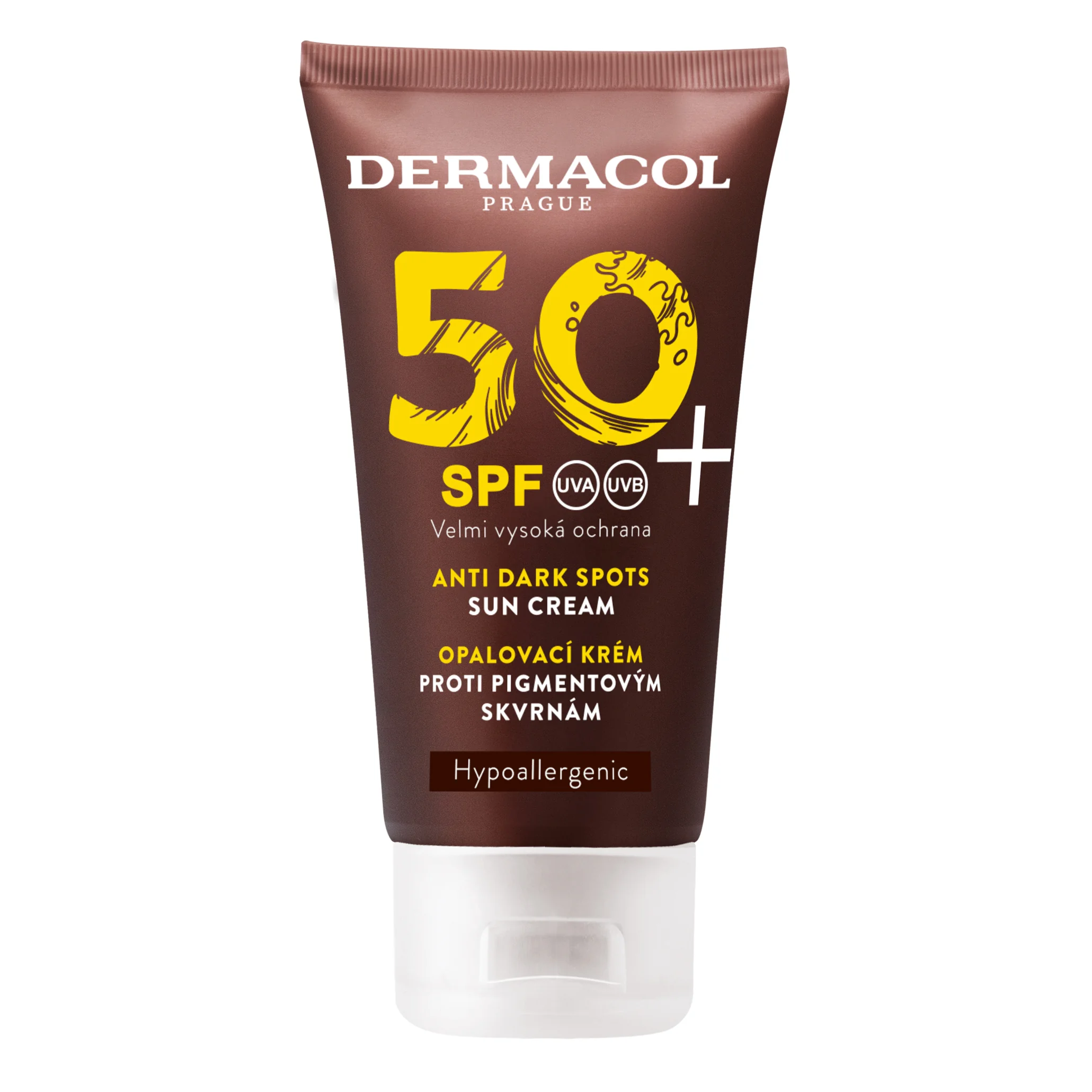 Dermacol SUN Opaľovaci krém SPF50+ proti pigmentovým škvrnám