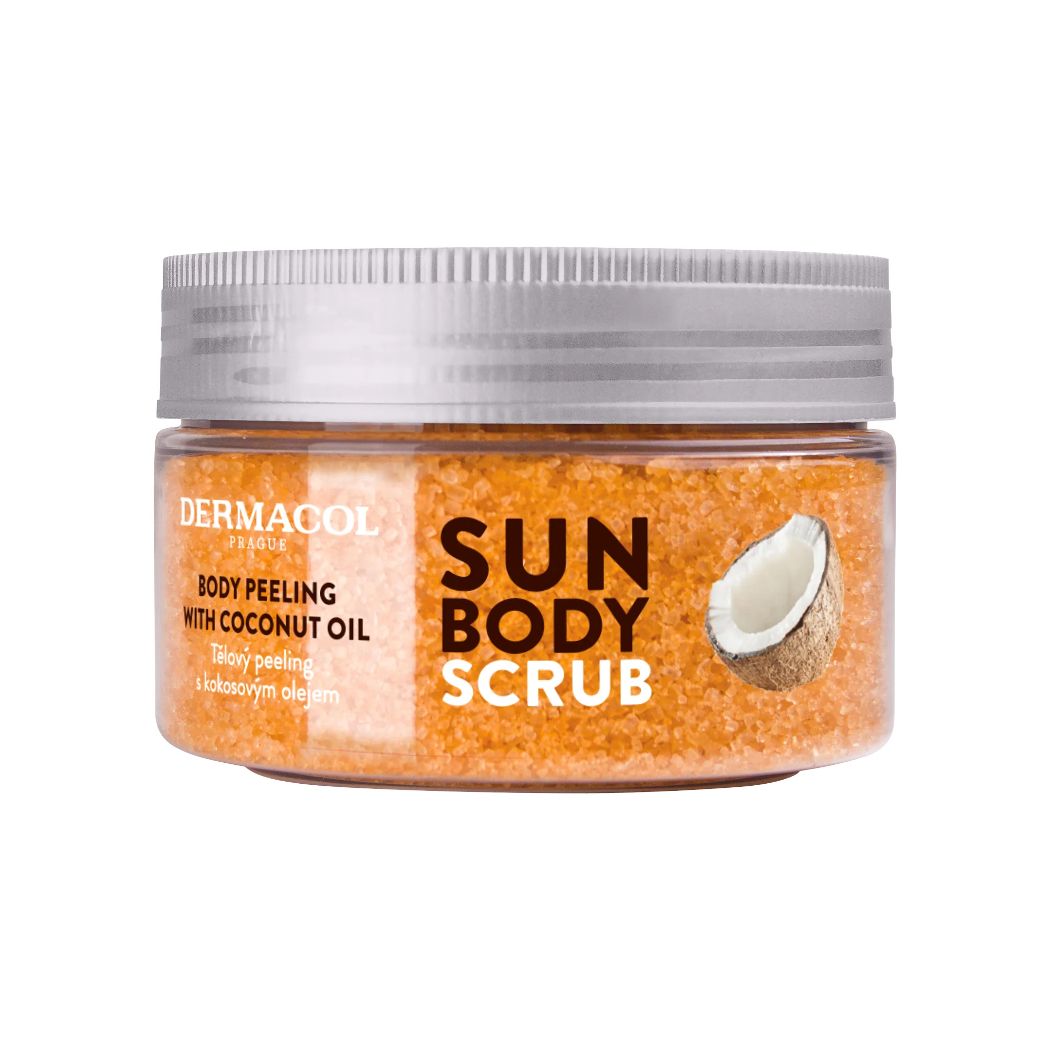 Dermacol SUN telový peeling 1×200 g, telový peeling