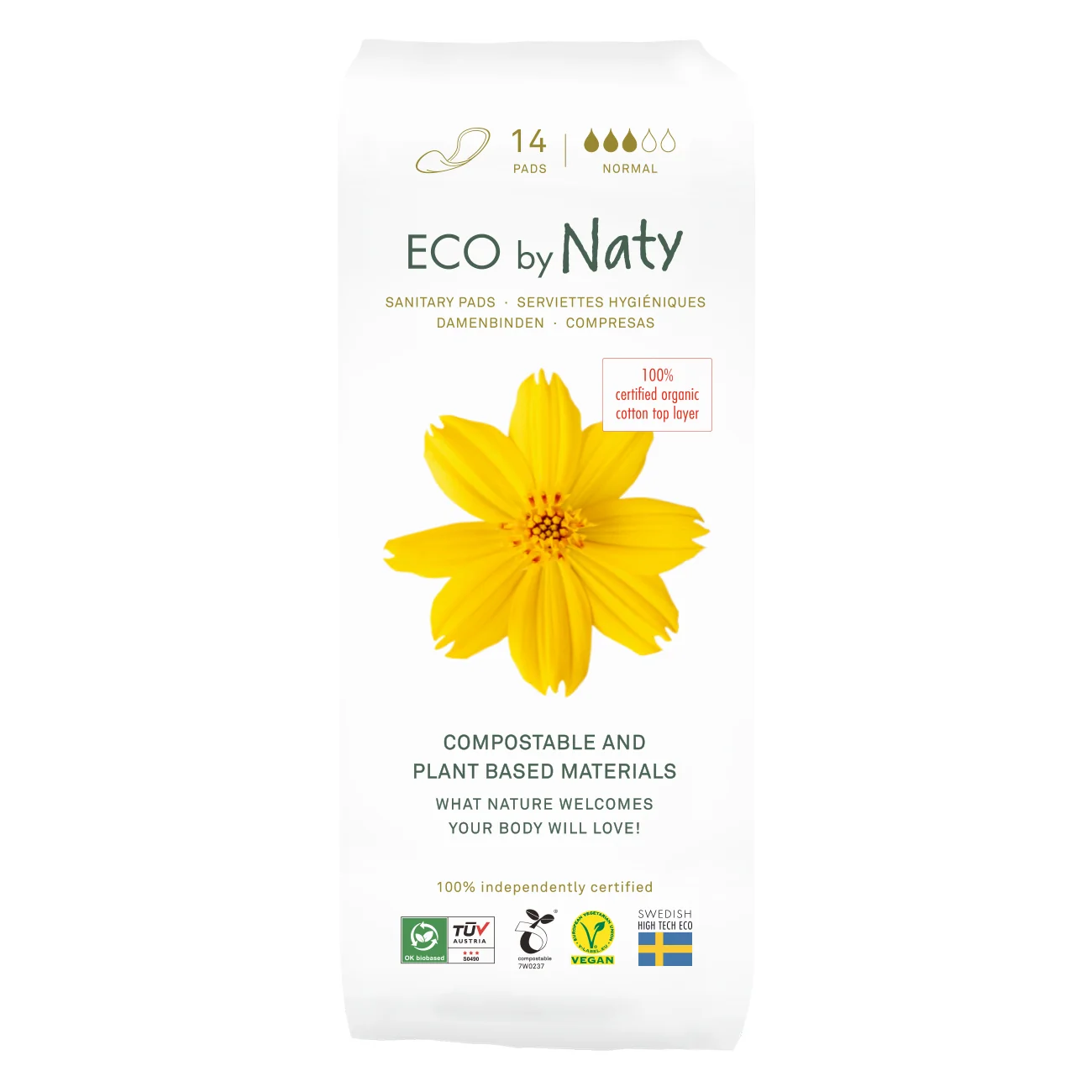 Eco by Naty Dámske vložky normal