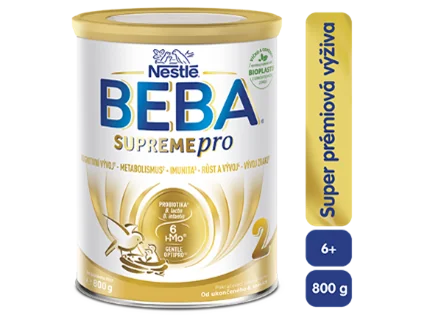 BEBA SUPREMEpro 2 6 HMO 1x800 g, následné dojčenské mlieko