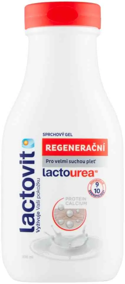 Lactovit Lactourea Sprchový gel 1×300 ml, hydratačný sprchový gél