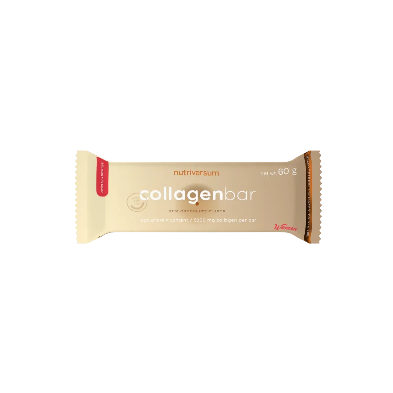 Nutriversum - WOMEN - COLLAGEN BAR (kolagénová tyčinka) 1x60 g Príchuť kokos+mandle