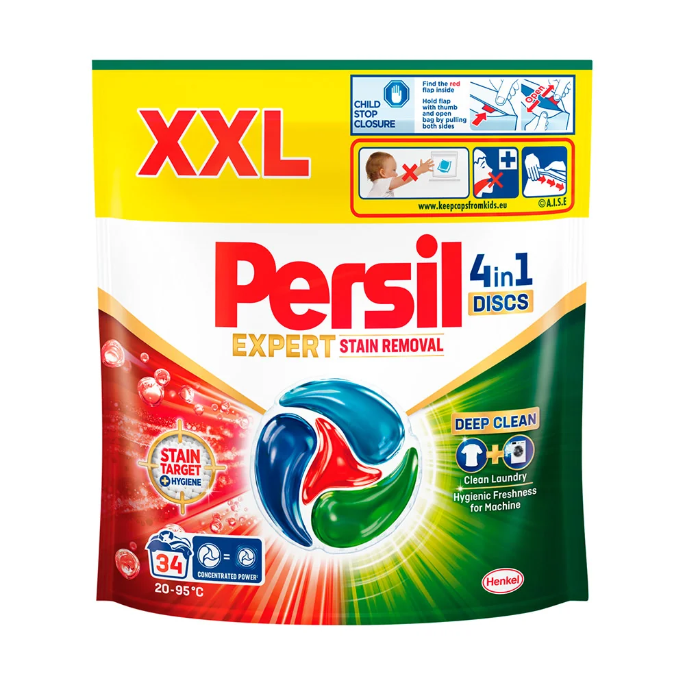 Persil Discs pracie kapsuly Exp.Stain Removal 34 praní