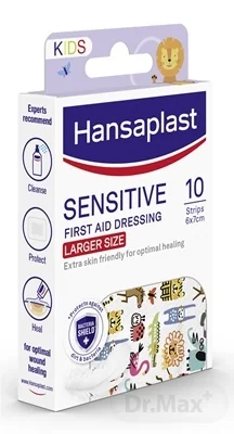 Hansaplast SENSITIV KIDS Zvieratká XL