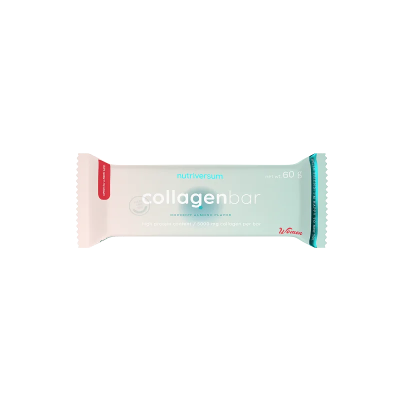 Nutriversum - WOMEN - COLLAGEN BAR (kolagénová tyčinka) 1x60 g Príchuť kokos+mandle