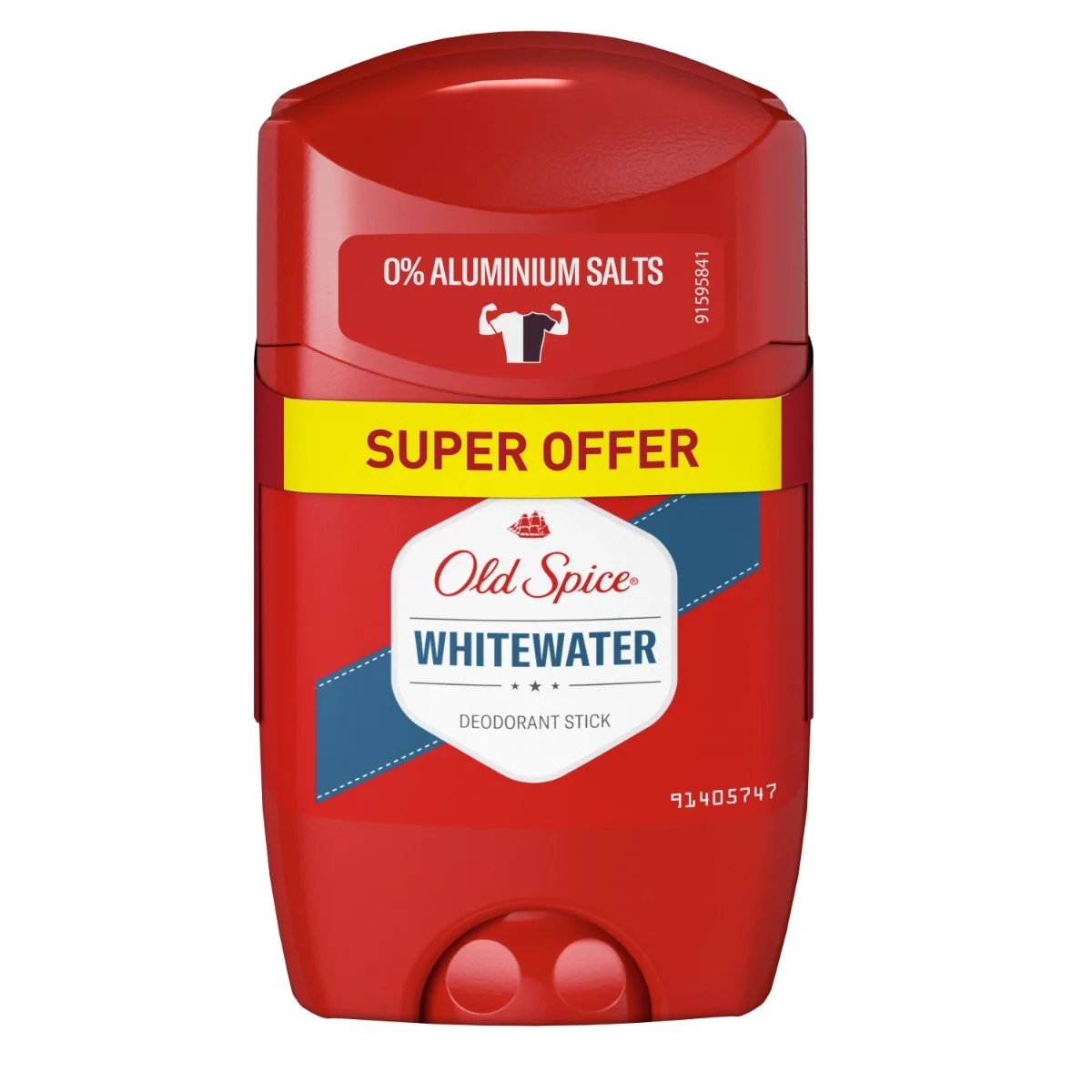 Old Spice Whitewater tuhý deodorant pre mužov 2x50 ml 2×50 ml, tuhý deodorant