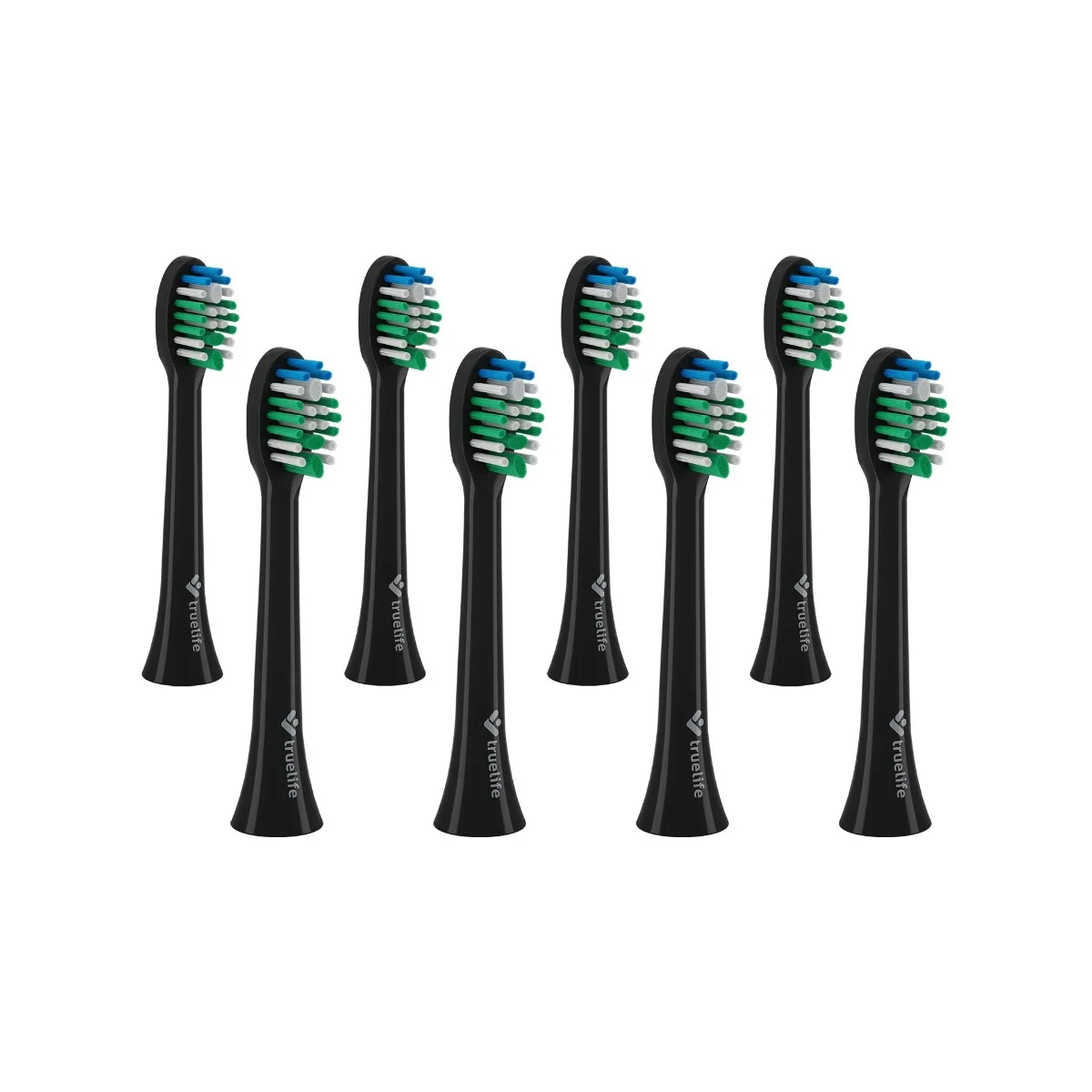 TrueLife SonicBrush Compact-series heads Standard black 8 pack "Poškodený obal"