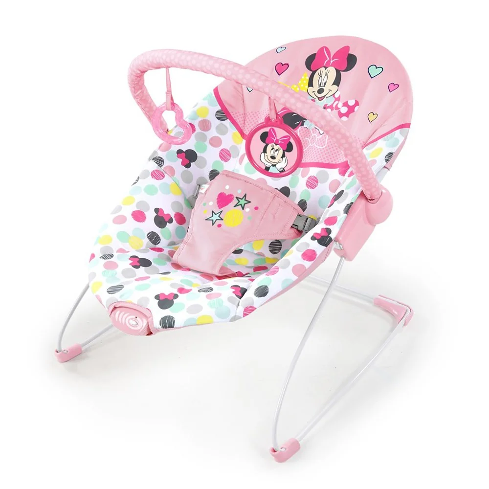 Lehátko vibrujúce Minnie Mouse Spotty Dotty 0m+ do 9 kg 