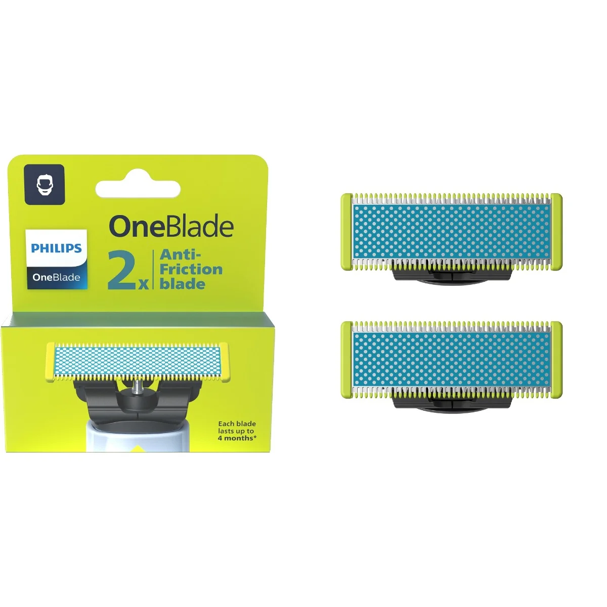 Philips OneBlade QP225/50 Výmenné čepele Anti-Friction