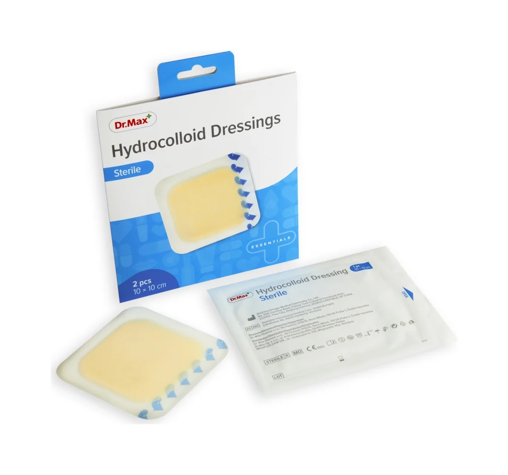 Dr. Max Hydrocolloid Dressings Sterile 1×2 ks, hydrokoloidné krytie