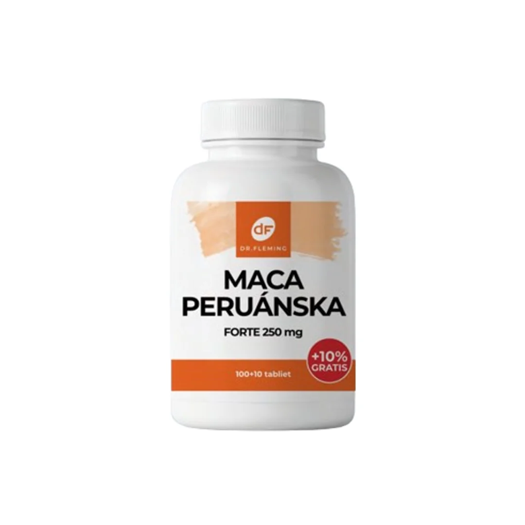 DR. FLEMING Maca Peruánska forte 250mg +10% gratis 110ks