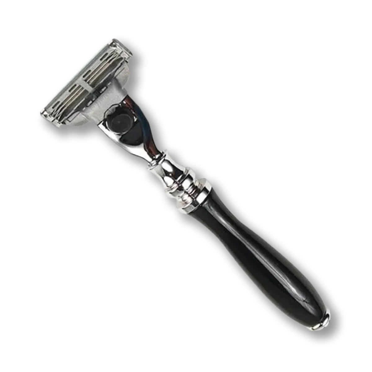 Strojček na žiletky Parker Safety Razor Mach 3 čierna rukoväť 111B-M3