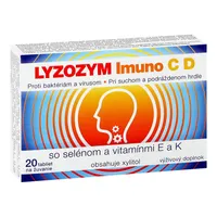 LYZOZYM Imuno C D 20 tbl. na žuvanie