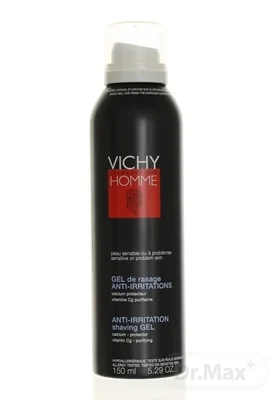 VICHY Homme Gél na holenie na citlivú a problematickú pokožku 150 ml